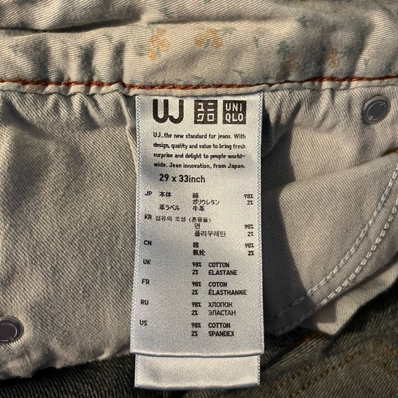 Uniqlo UJ Women’s Blue Jeans - Picture 4 of 6